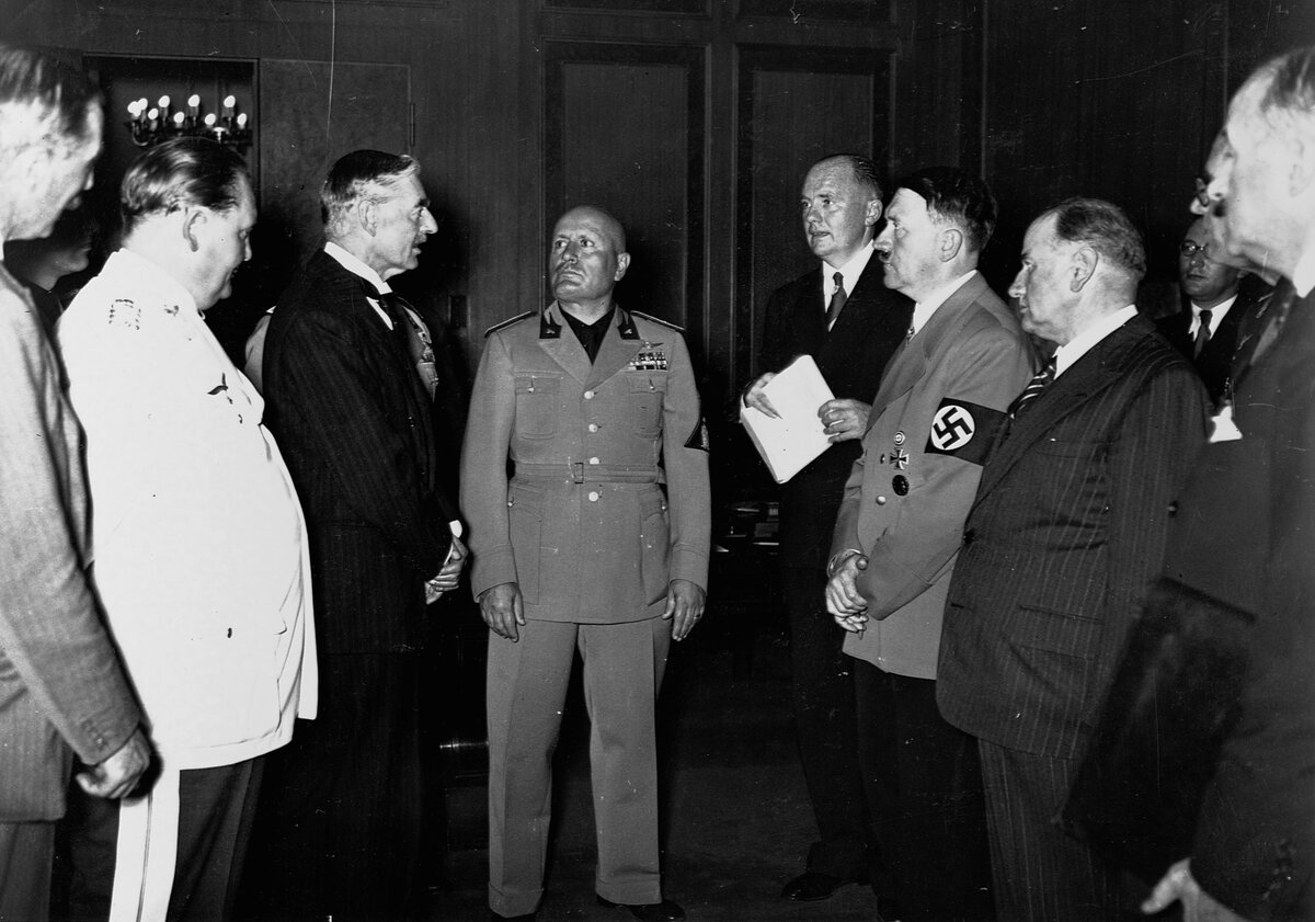     Мюнхенские переговоры 1938 года / Gettyimages.ru / Library of Congress/Corbis/VCG