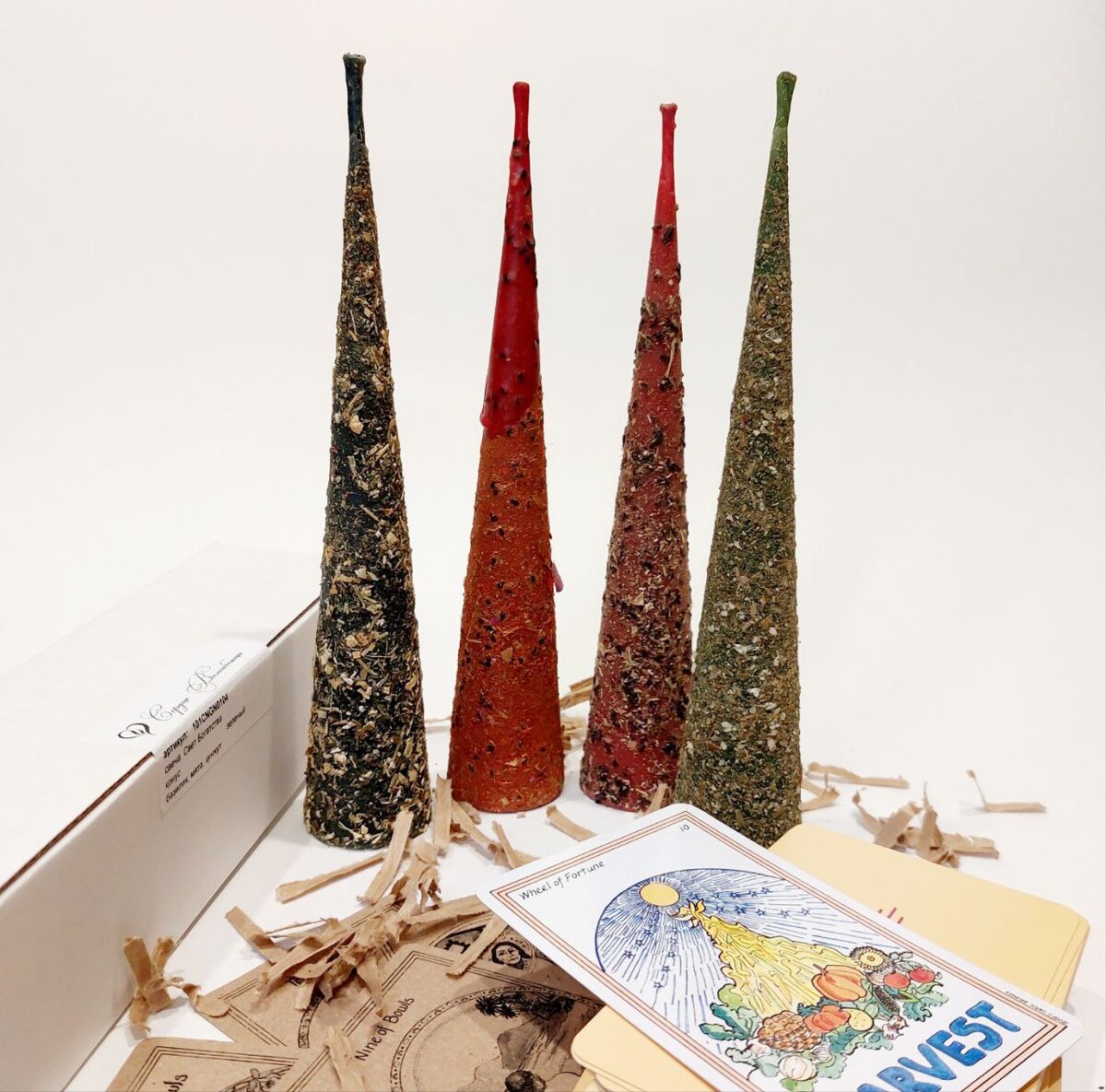 мои свечи Конус с травами