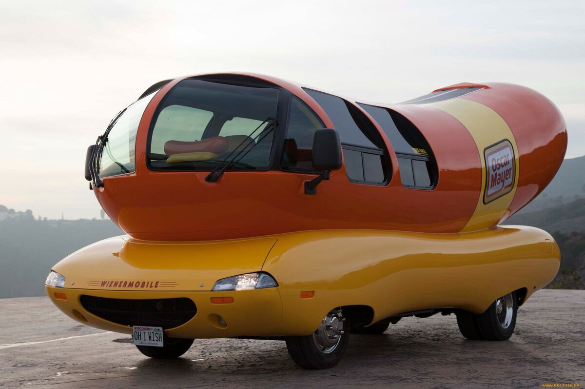 автомобили oscar mayer wienermobile