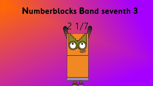 Numberblocks Band seventh 3