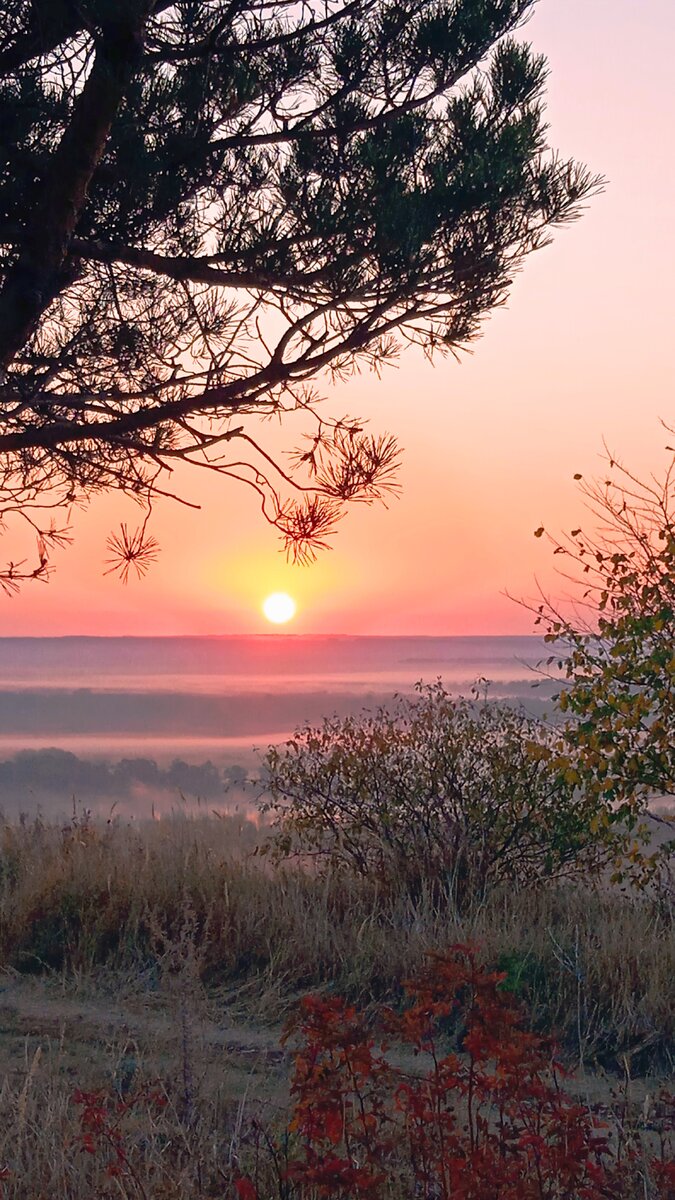 фото автора, рассвет на Вятке