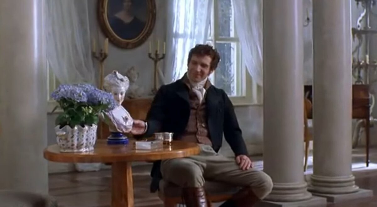 Кадр из фильма «Онегин», 1999 г.