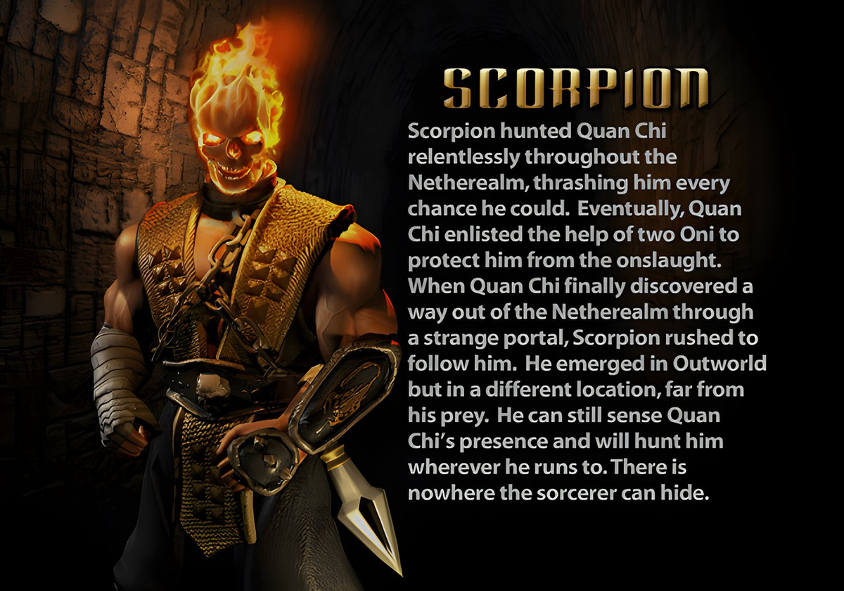     Легендарный скин на Скорпиона