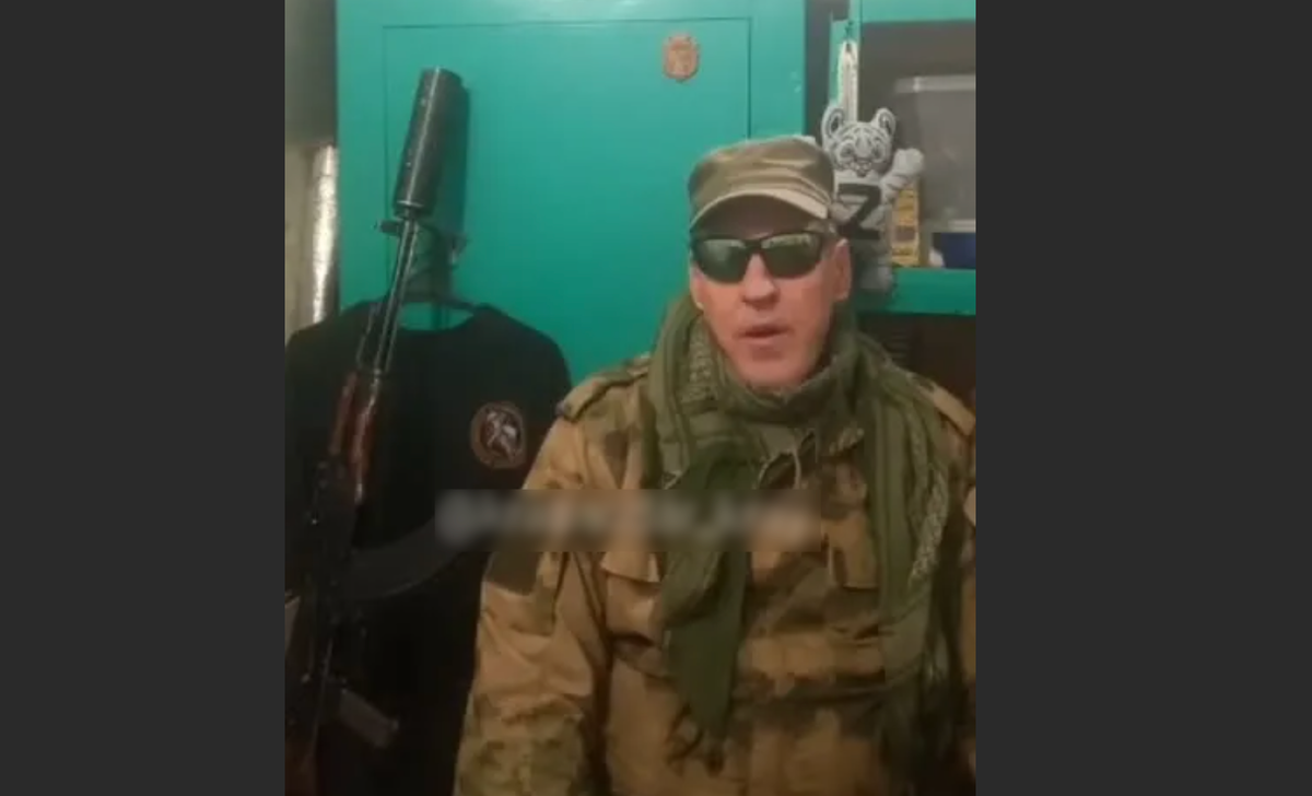 Боец батальона спецназначения «Тигр» на видео против Реввы