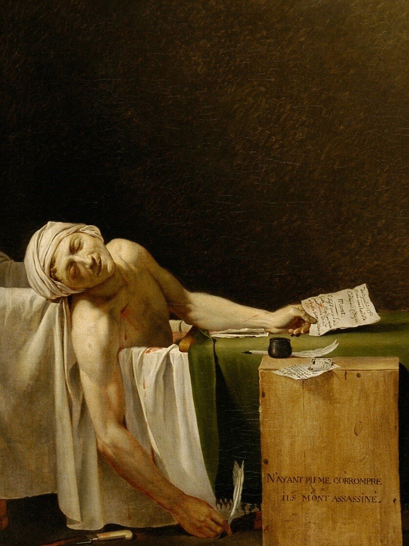 «смерть Марата»