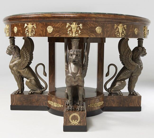 Для ценителей роскоши и элегантности, для любителей имперской символики и античной мифологии идеально подойдет стиль ампир, или же имперский стиль.-30