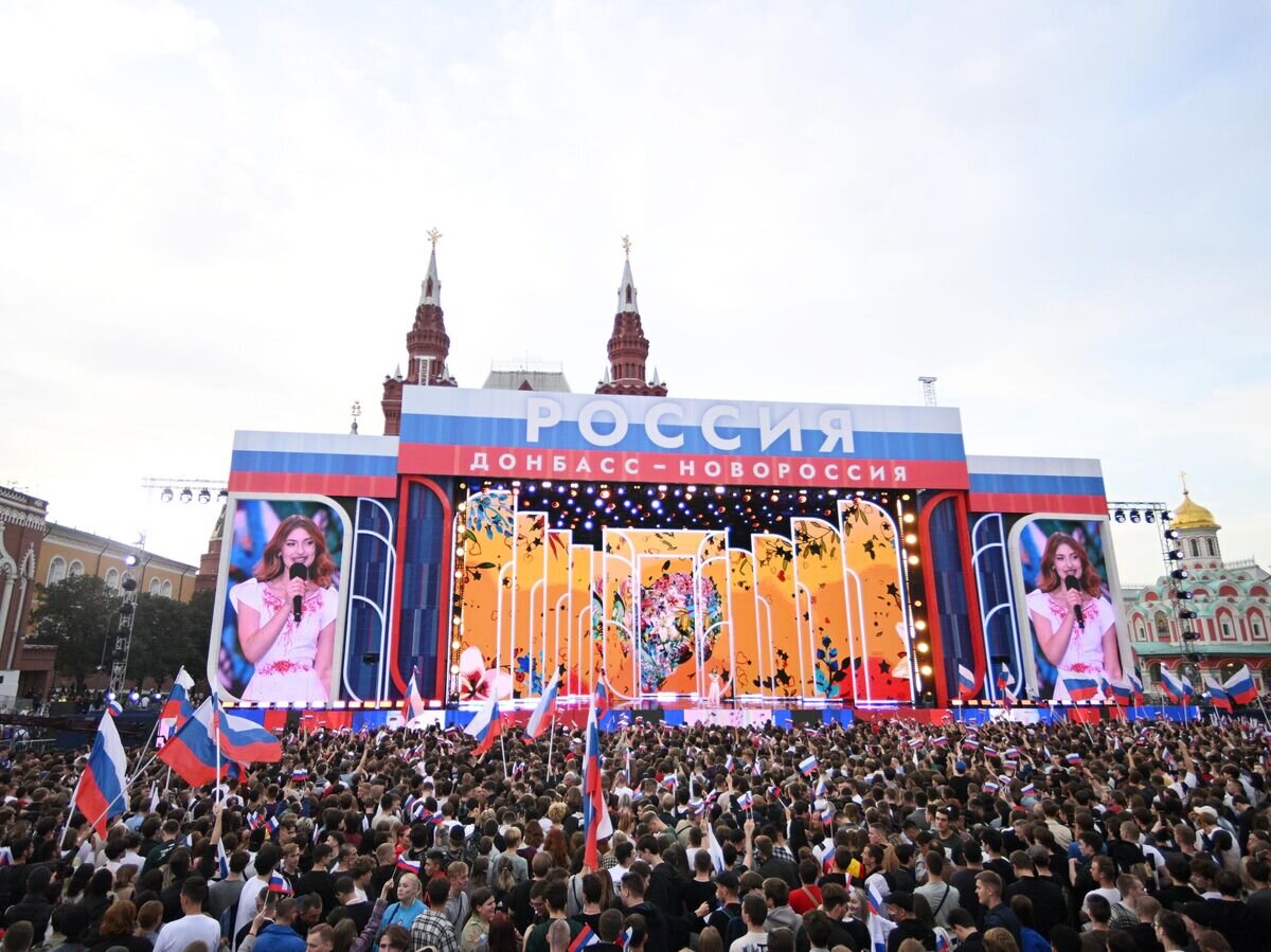 Концерт на красной площади в августе