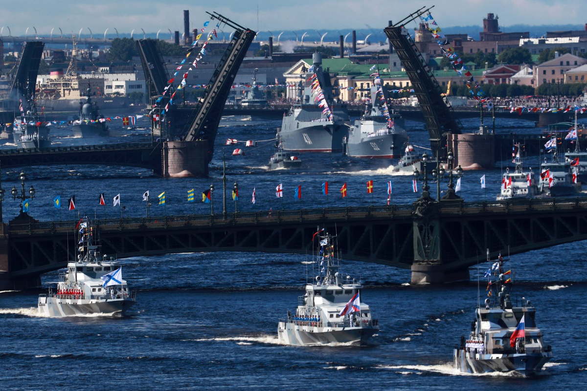 День военно морского флота СПБ