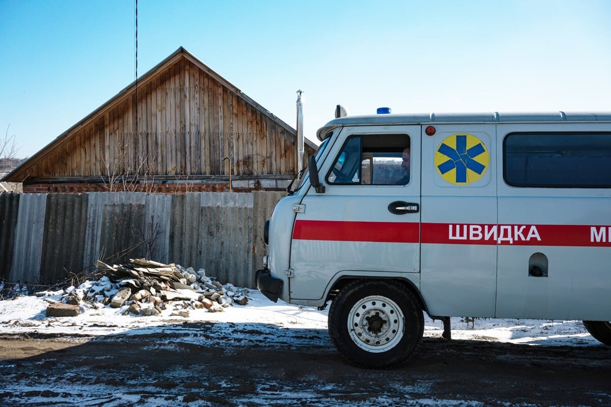 Фото с сайта ВОЗ, призывающее оказывать Украине «гуманитарную» помощь