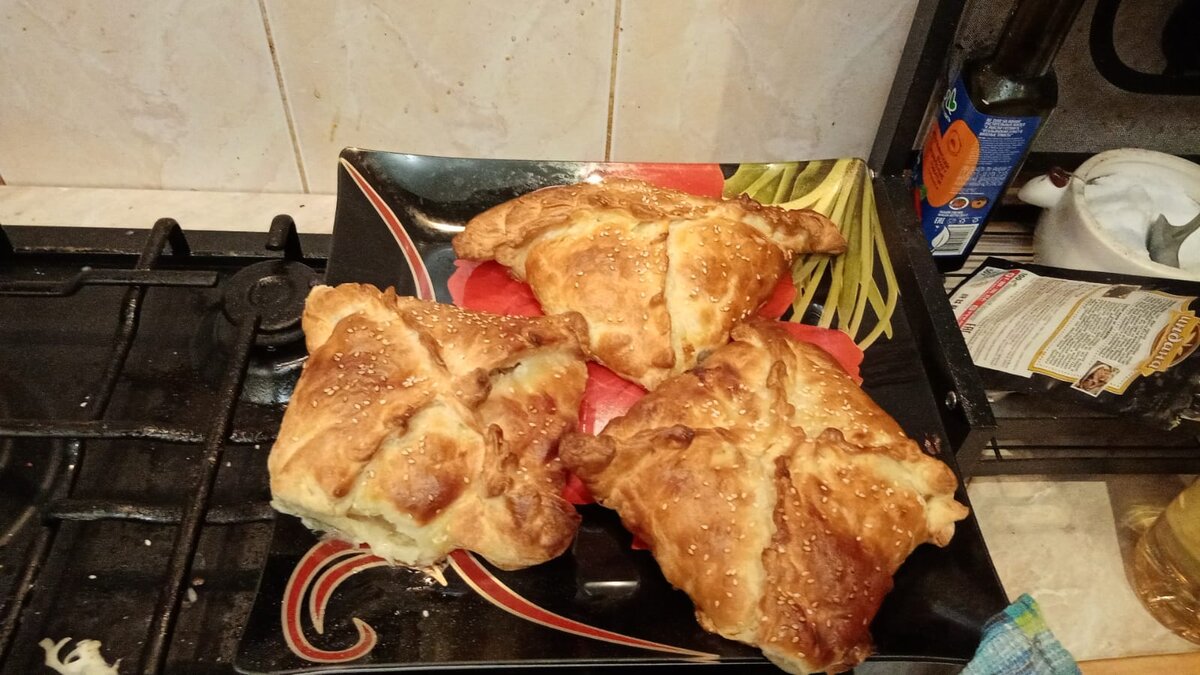 Рецепт домашней самсы из курицы, вкусно и быстро.
