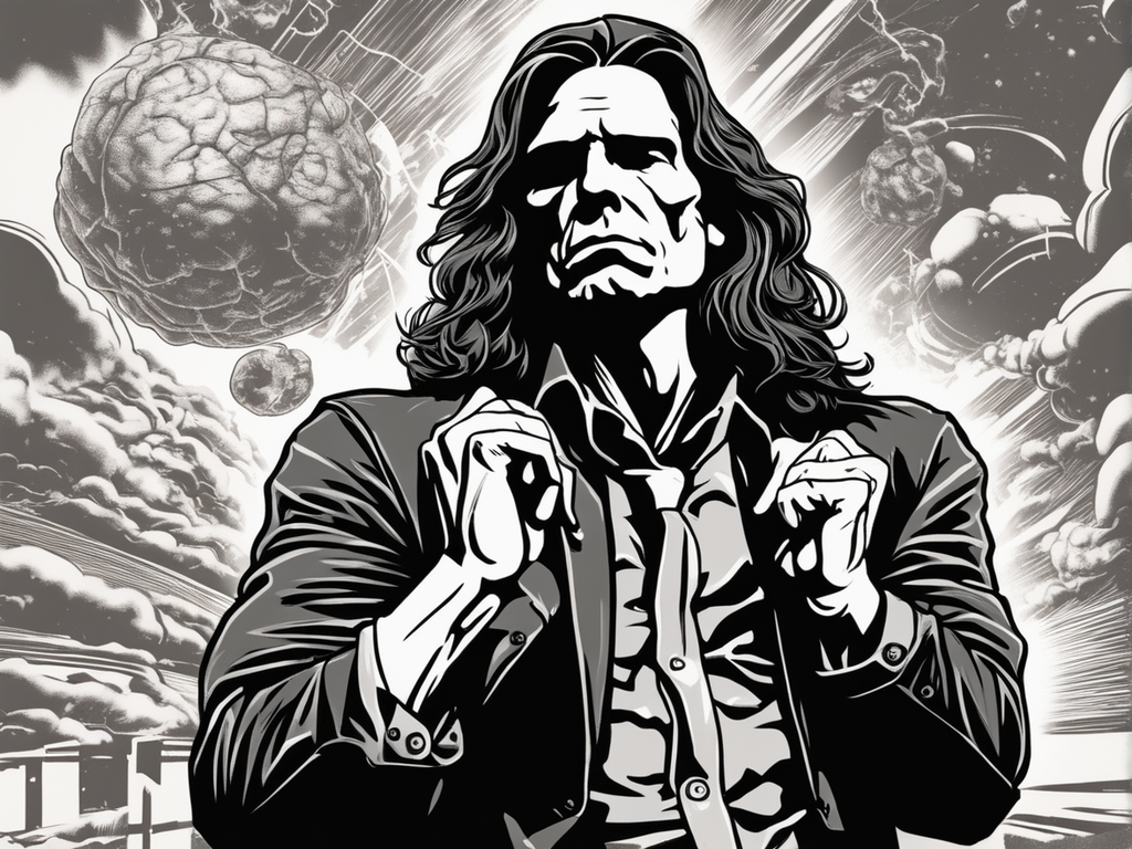 Ну конечно же это не Мастейн. Это такая фантазия на тему статьи