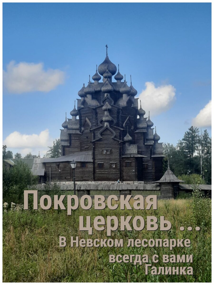 Невский лесопарк Церковь