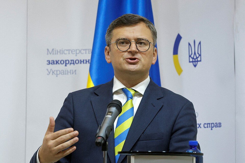    Глава МИД Украины Дмитрий Кулеба гордо заявил, что украинское оружие будут производить в Африке. REUTERS