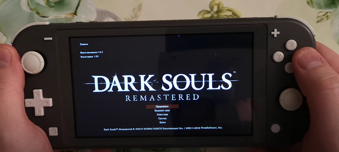 Dark Souls на Nintendo Switch Lite