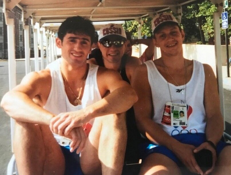 Игорь Лавров, Дмитрий Филиппов и Лев Воронин на Олимпийских играх в Сиднее