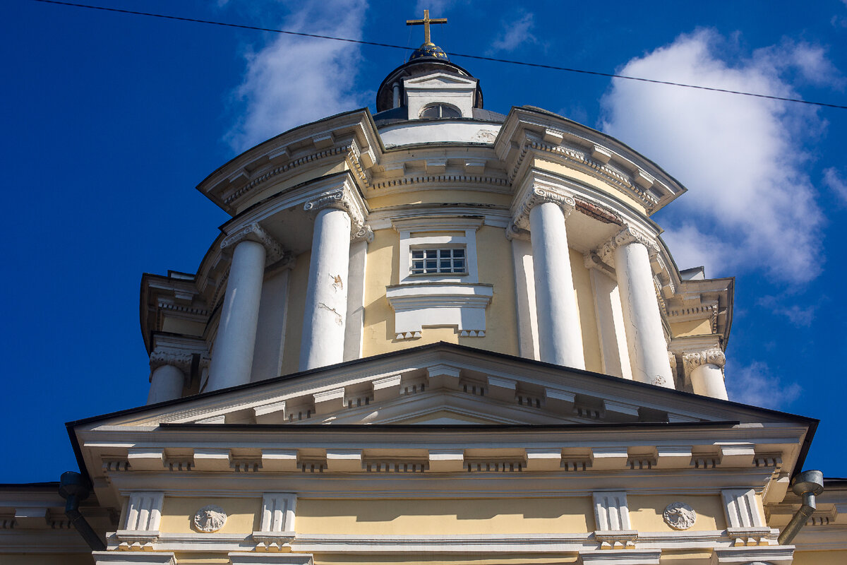 Храм Владимирской иконы Богородицы в Виноградово. Детали. Москва. Фото автора статьи 
