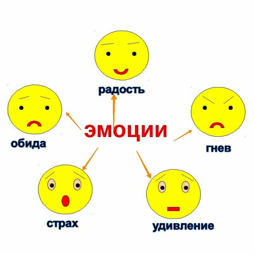 6 базовых эмоций. Какие они. | Сайт психологов b17.ru | Дзен