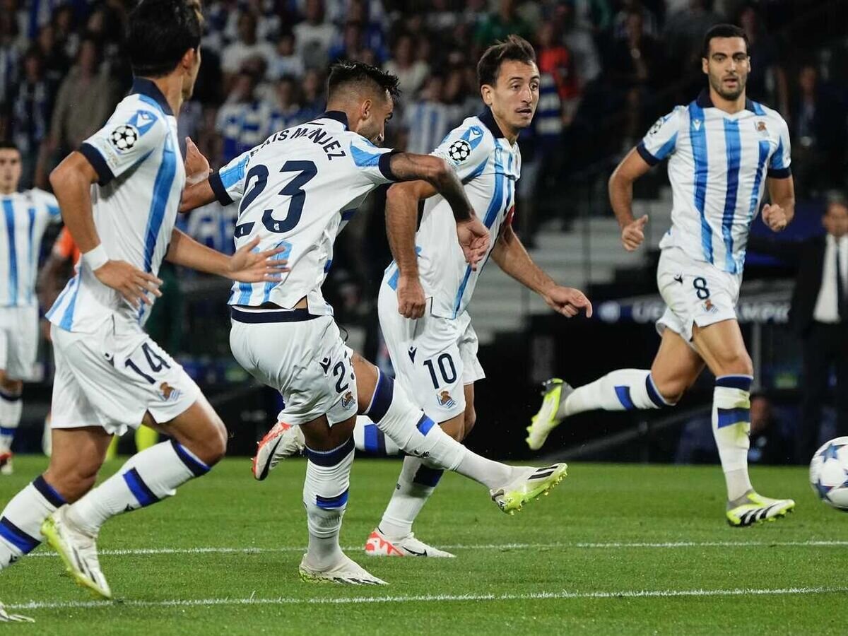    Футболисты клуба "Реал Сосьедад"© Фото : Пресс-служба ФК "Реал Сосьедад"