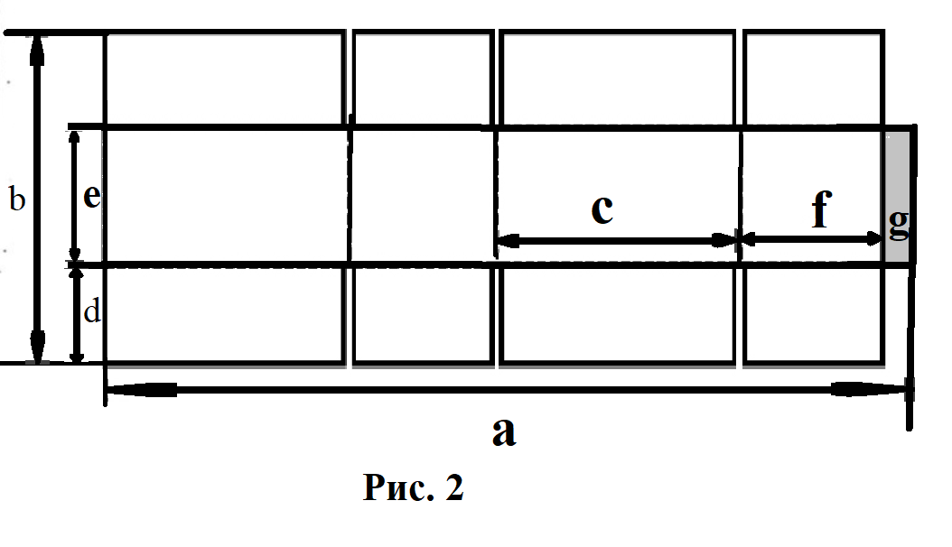 Развёртка коробки