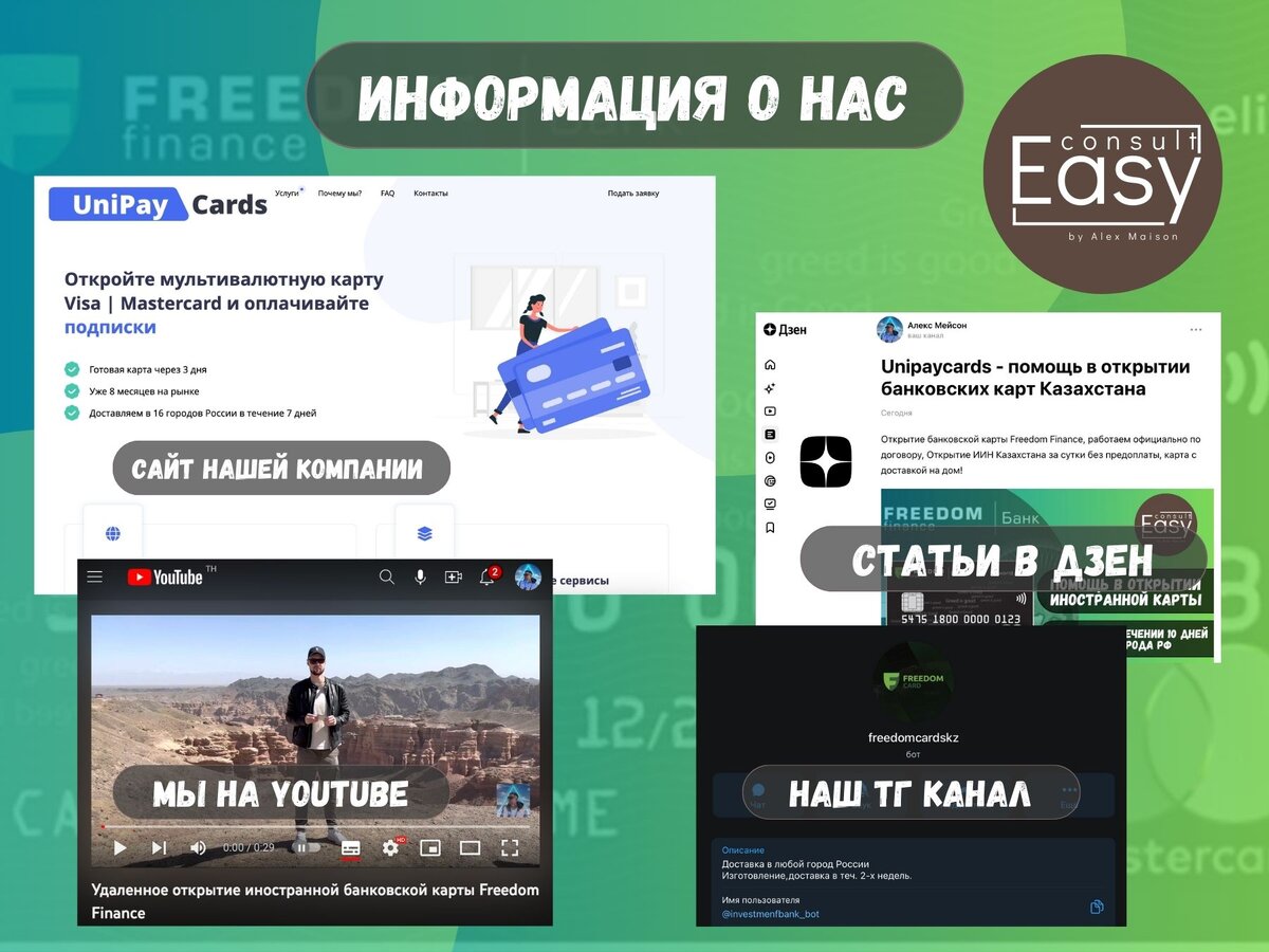 Зарегистрировать иностранную карту. Оформить зарубежную банковскую карту.