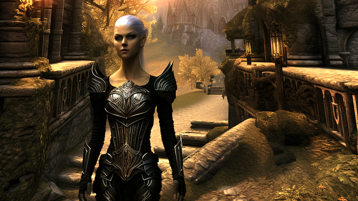 Старый Oblivion глазами нейросети Midjourney 