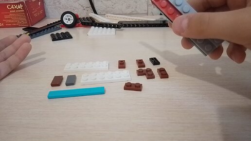 Как сделать нож-бабочку из lego