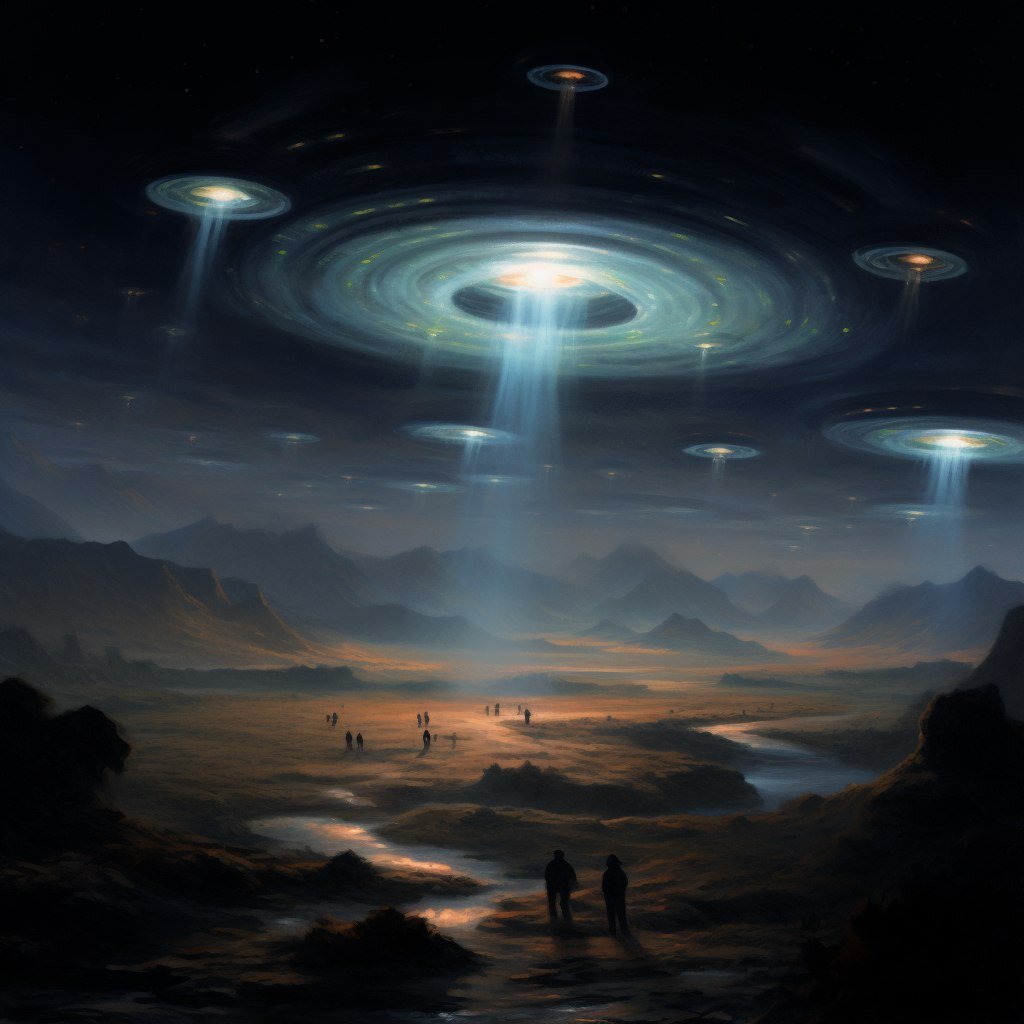 НЛО- пришельцы. 