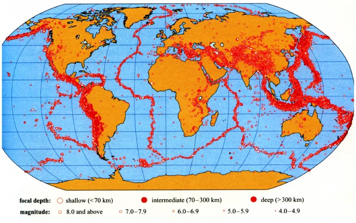 Линия землетрясений. Зоны сейсмической активности Евразии. Карта сейсмической активности Евразии.