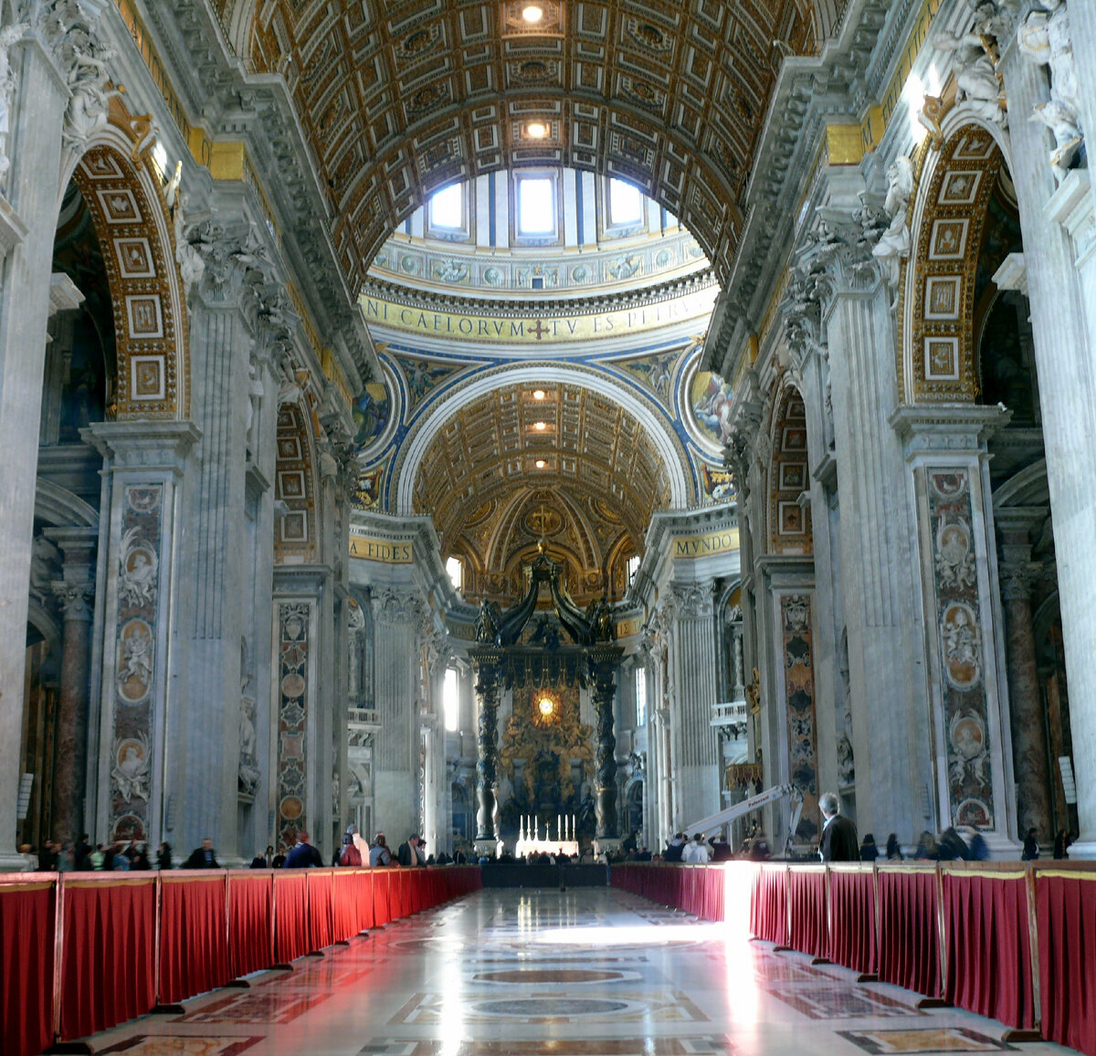 собор святого петра в риме внутри