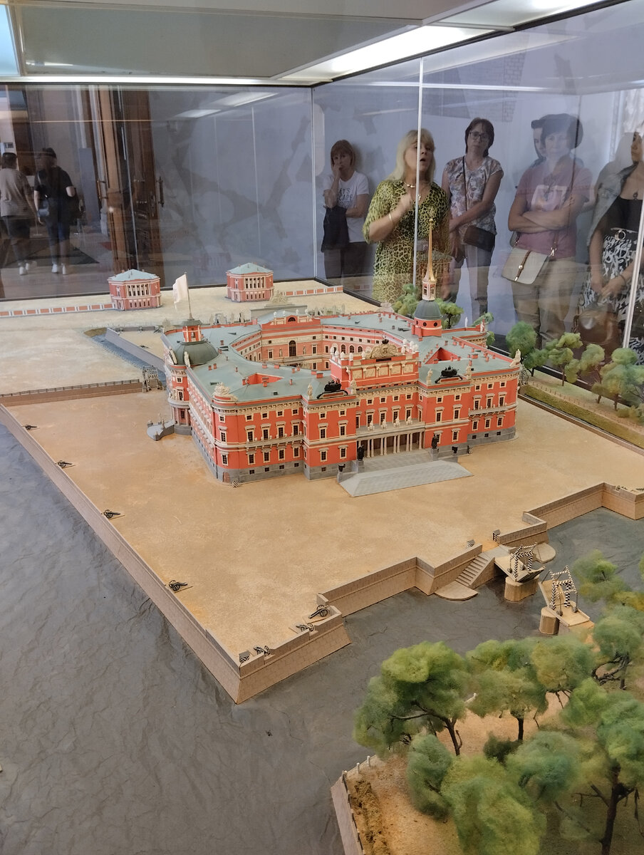 Макет замка при Павле I