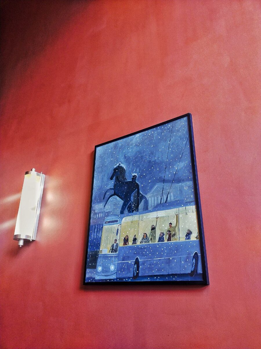 Медный всадник и зима