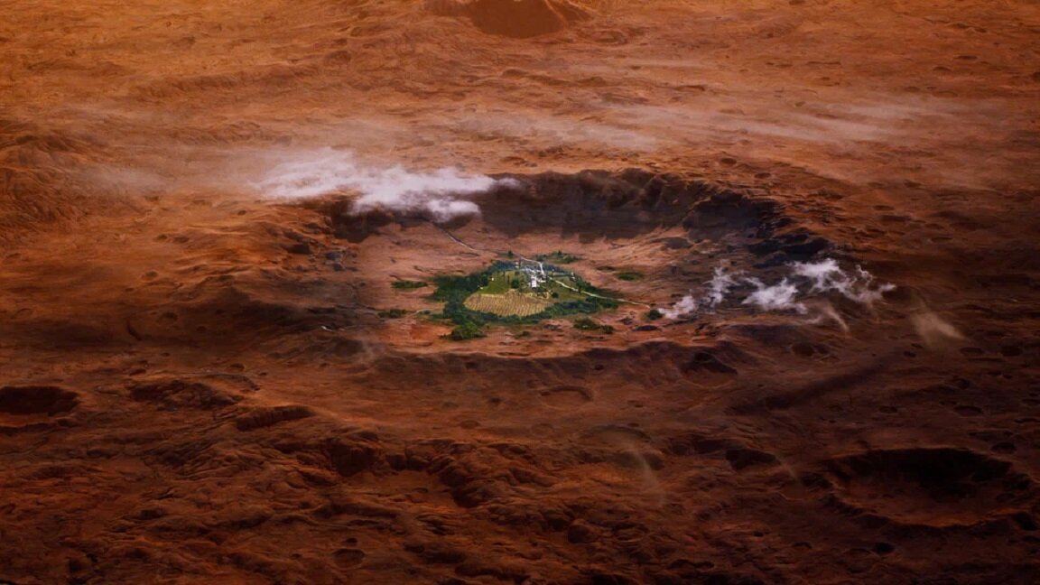 Скриншот из трейлера фильма «Кибердеревня»