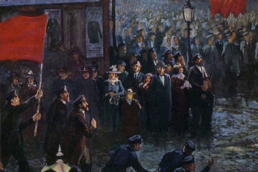 Кровавое воскресенье 1905 казаки. Сбор информации происходит во время демонстрации картины. Картина демонстрация. Сбор информации происходит во время демонстрации картины. Всеобщая стачка иваново-вознесенских рабочих в 1905.