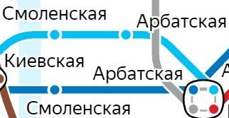 Станции с одинаковыми названиями на параллельных линиях метро