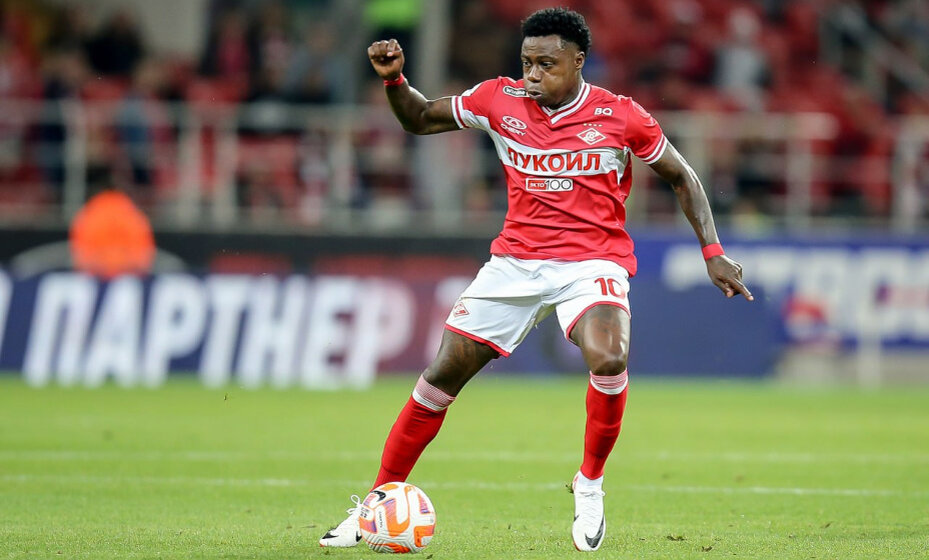    Квинси Промес - лидер спартаковской команды. Фото: ФК "Спартак"