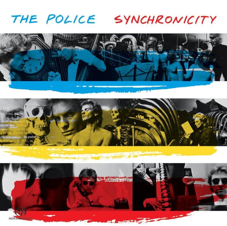 Обложка альбома The Police - "Synchronicity"