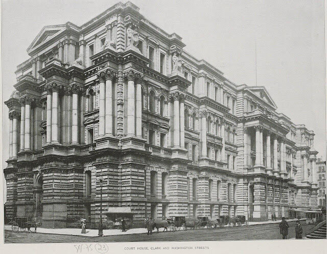 Здание ратуши, Чикаго, 1885г