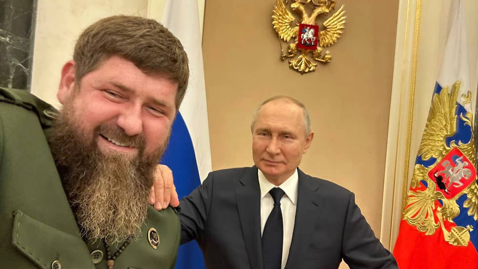 Фото: Телеграм канал Рамзана Кадырова📷Рамзан Кадыров и Владимир Путин