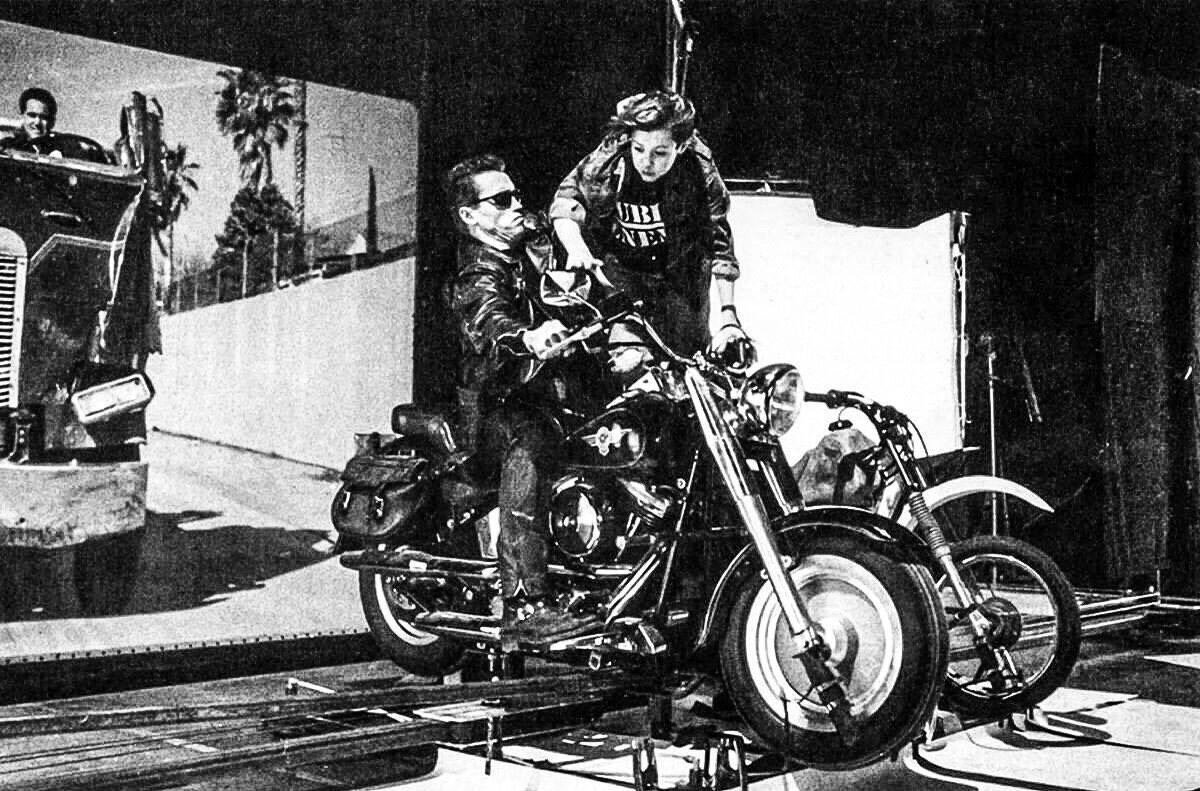 Harley Davidson Арнольд Шварценеггер