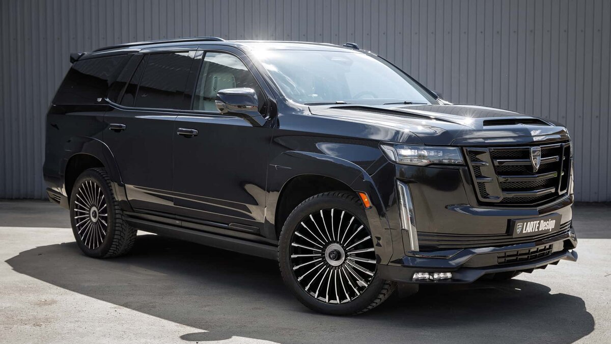 Cadillac Escalade порлучил широкий обвес от Larte Design | All About Auto |  Дзен