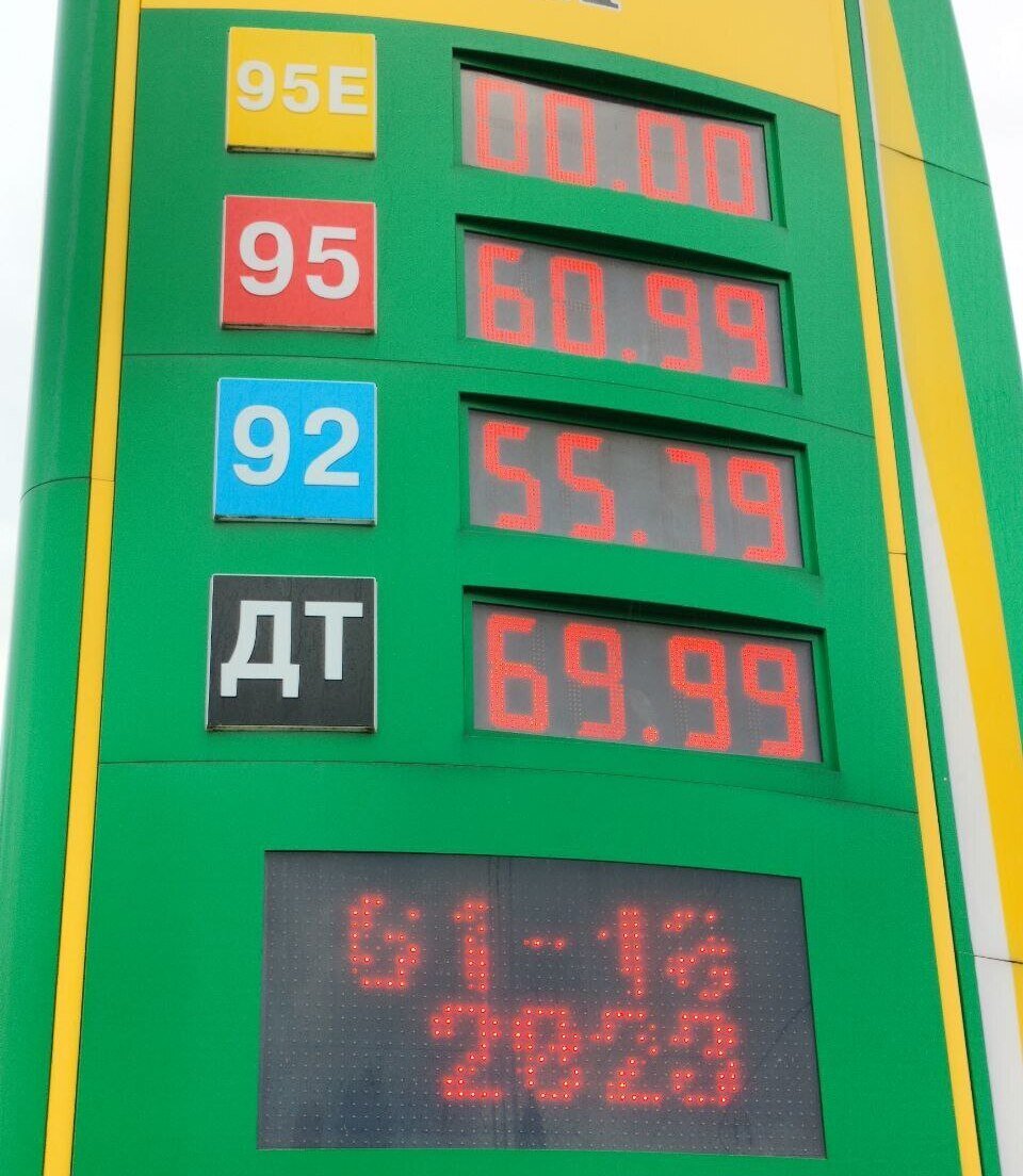 Цены на 01. 10. 2023 года в Калининграде