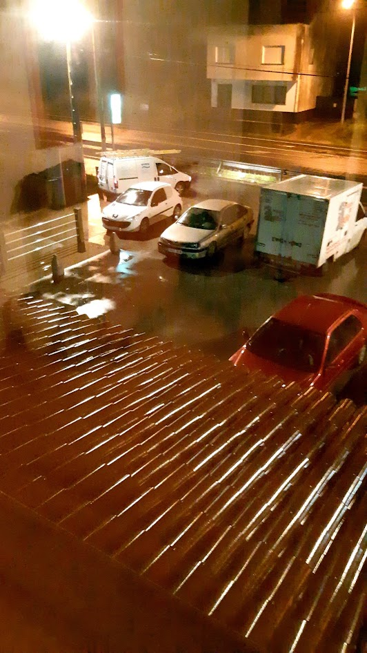 Из окна хостела утром