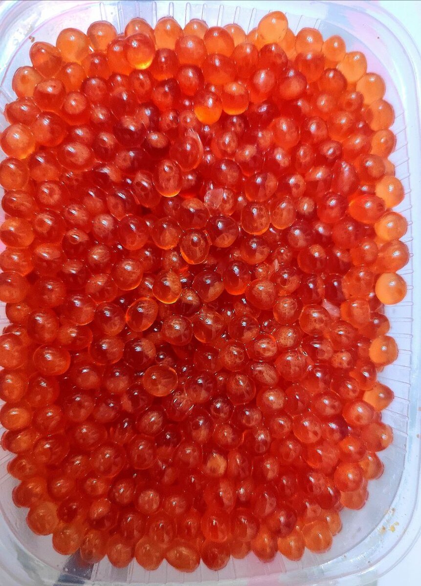 Из одной рыбки такая баночка получилась.