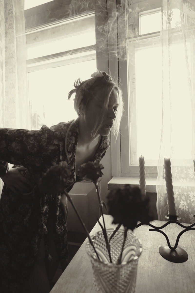 Я принимаю участие в творческой съёмке