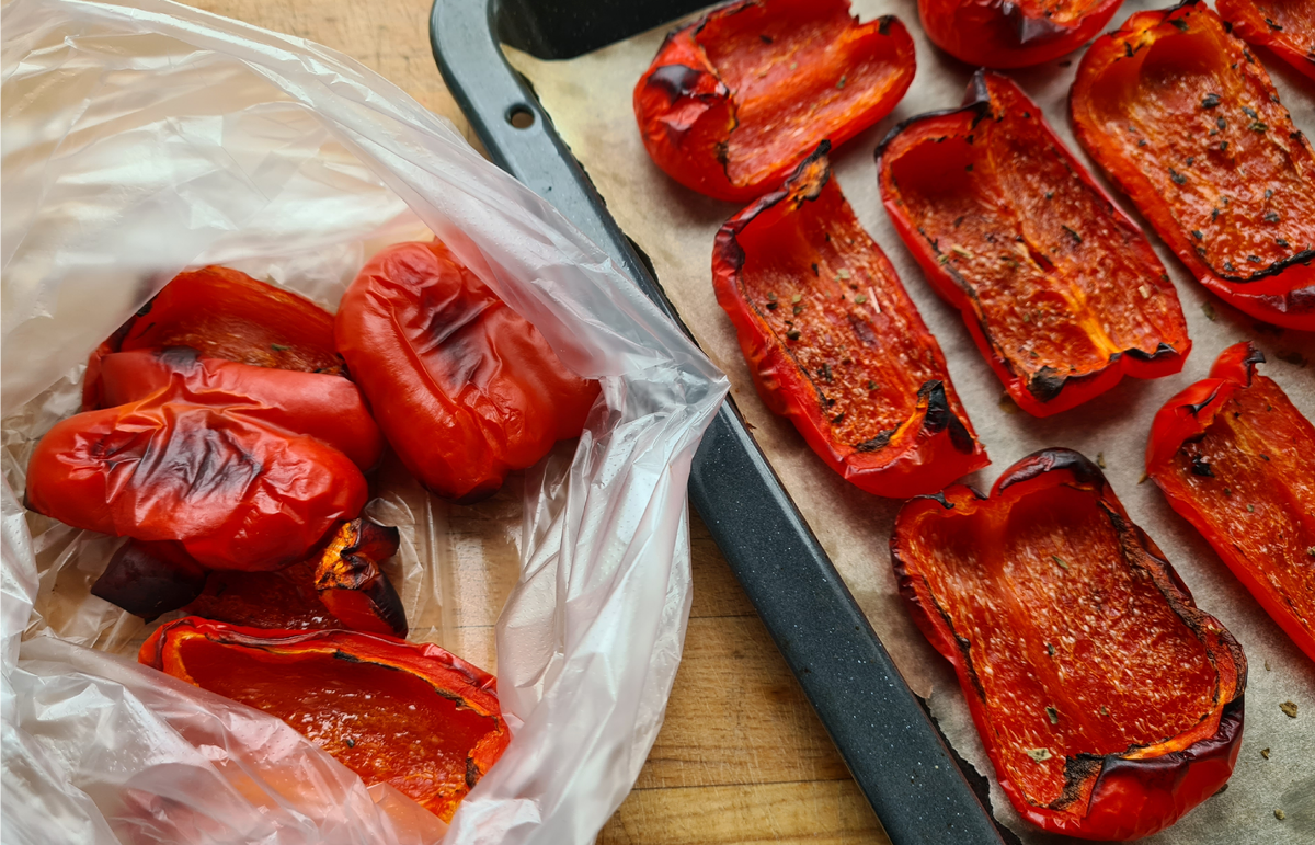 Ароматная закуска из печёных перцев | Tipa_FoodBloger | Дзен