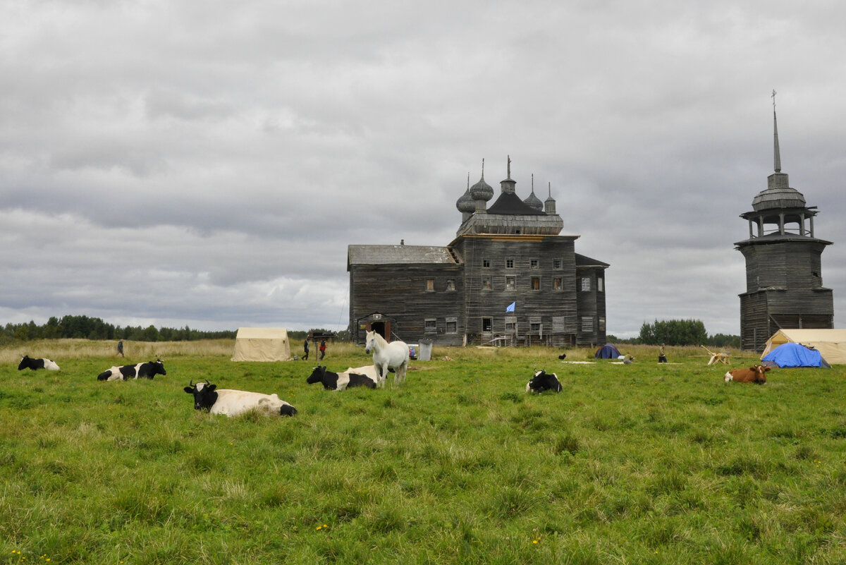 Деревня Нименьга. Храм Преображения Господня. Автор фото Вероника Фокина