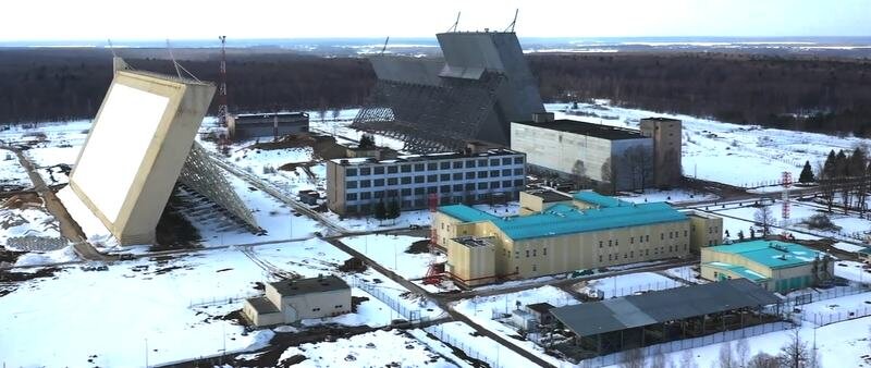Радиолокационная станция СККП в Подмосковье. Для работы РЛС и телескопов СККП принят термин "боевое дежурство".