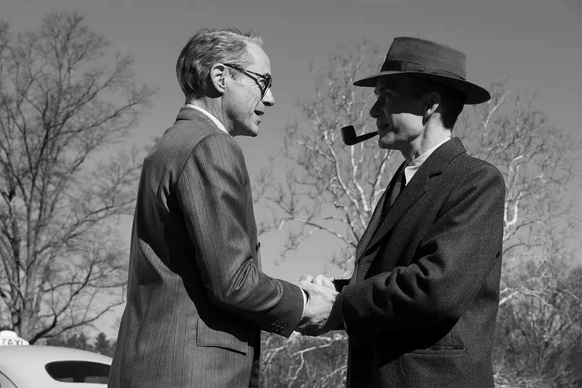 Кадр из фильма «Оппенгеймер» Кристофера Нолана 