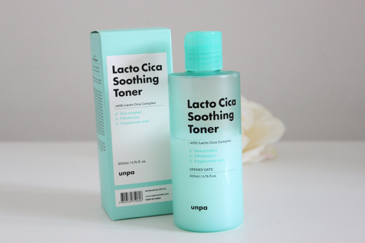 Тонер для лица Lacto Cica Soothing Toner. 