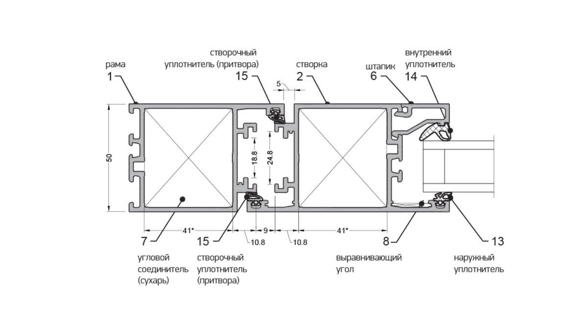 Уплотнение в притворах. Алюминиевый профиль Алютех чертеж. Алюмарк профиль алюминиевый. Алюминиевая дверь ip45 чертеж.